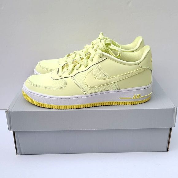 Nike | Shoes | Nike Air Force Low Av818380 Citron Tint Yellow | Poshmark